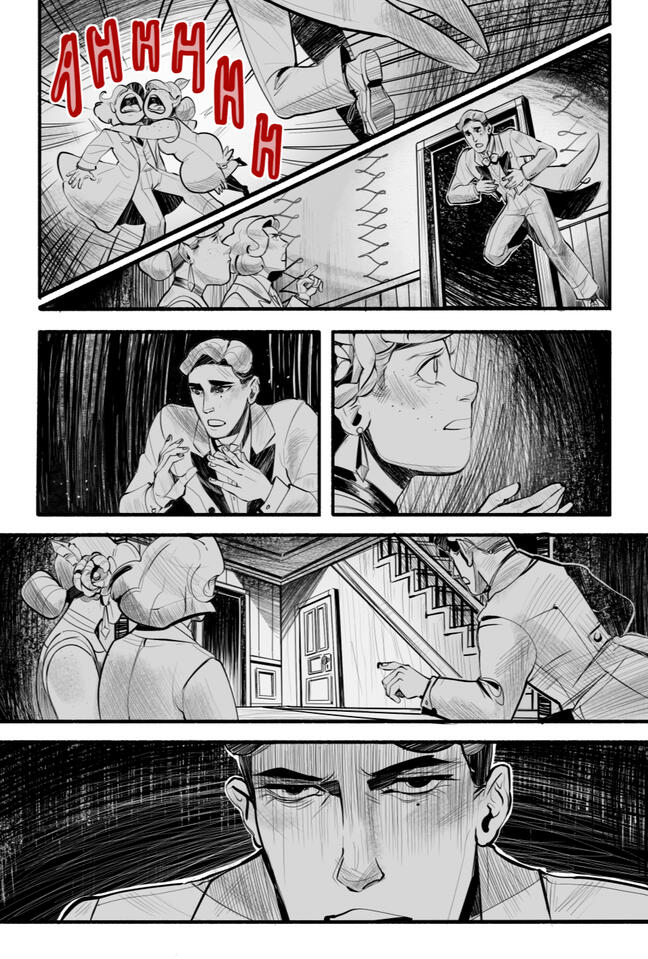 Ane & Ere's, Part 2, Page 01 (no lettering)